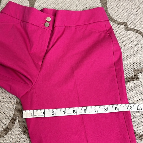 Chico’s Women's secret stretch straight leg Pink Pants, size : 00/ 2 - Picture 8 of 17